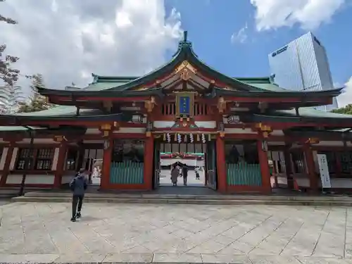 日枝神社の山門