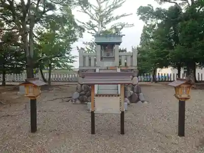 鍋田神明社の本殿・本堂