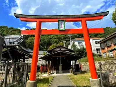 五宮神社の鳥居