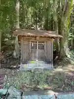安智羅神社(松尾古城跡)の本殿・本堂