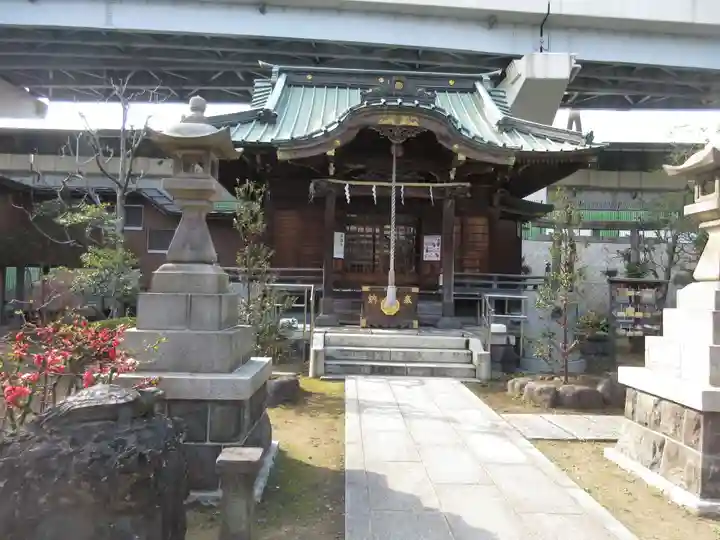 隅田川神社の本殿・本堂