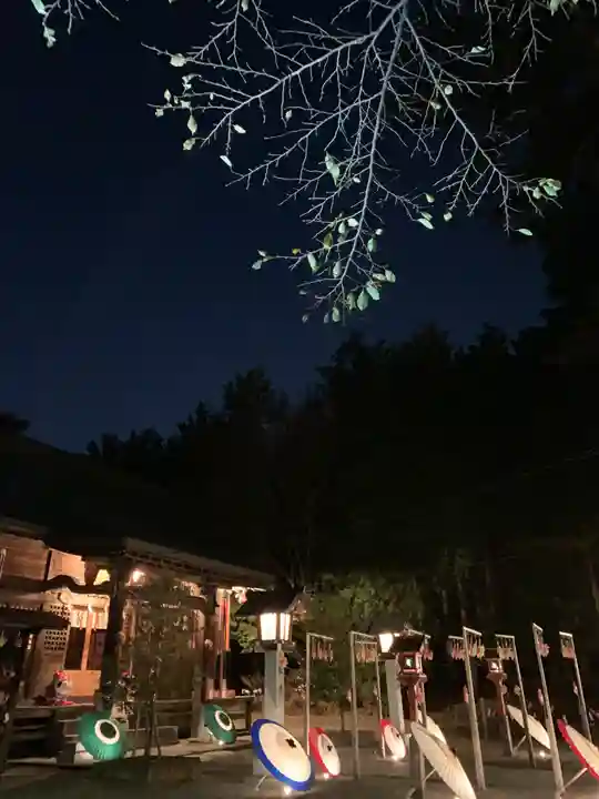 滑川神社 - 仕事と子どもの守り神(福島県)