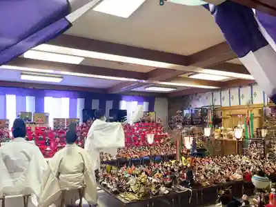 釧路一之宮 厳島神社の像