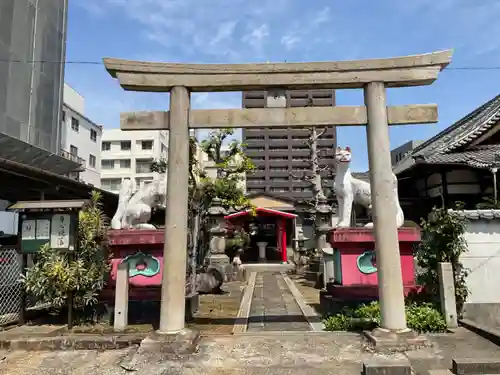 安用寺の鳥居