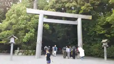 伊勢神宮外宮(豊受大神宮)の鳥居