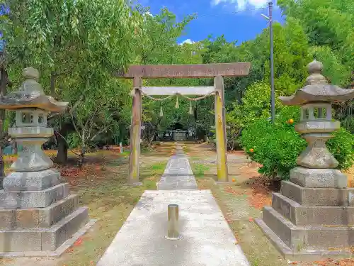 神明社（西島）の鳥居