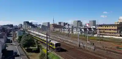 天祖神社の周辺