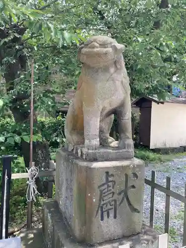 走水神社の狛犬