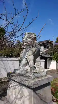 羽田八幡宮の狛犬