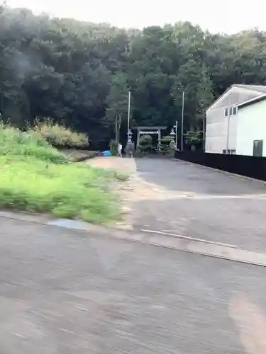 若宮神明社の鳥居