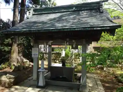 神炊館神社 ⁂奥州須賀川総鎮守⁂の手水舎