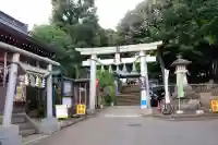 太子堂八幡神社の鳥居