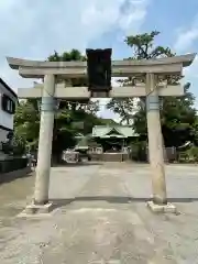 八條八幡神社の鳥居