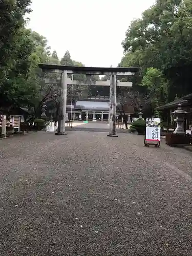 宮崎縣護國神社の鳥居