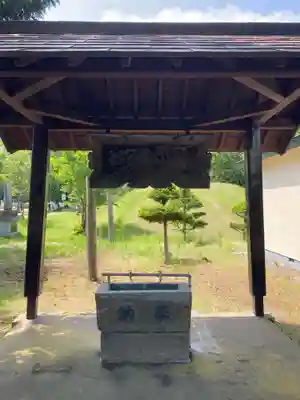 中札内神社の手水舎
