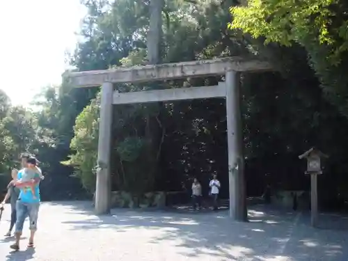 伊勢神宮外宮（豊受大神宮）の鳥居