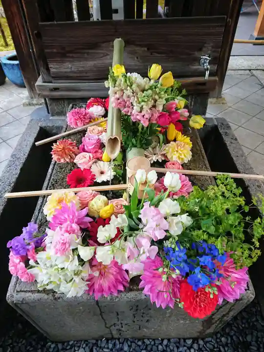 勝林寺の手水舎