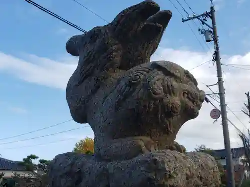 桂神社の狛犬