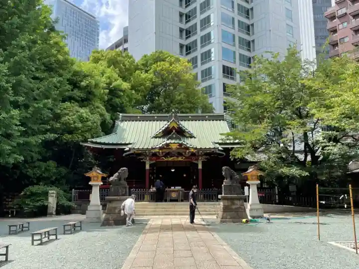 金王八幡宮の本殿・本堂