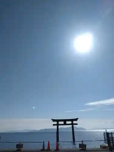 白鬚神社の鳥居