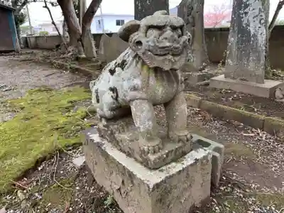 八幡神社の狛犬