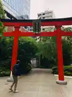 福徳神社(芽吹稲荷)の鳥居