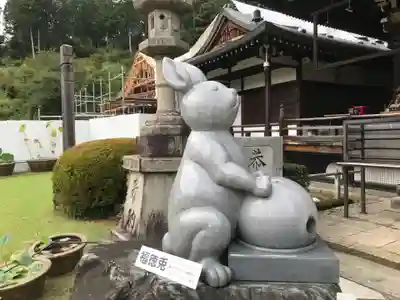 三室戸寺の狛犬