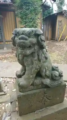 意富比神社の狛犬