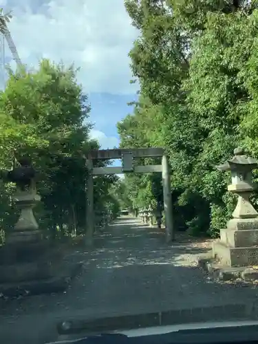 松原神社の鳥居