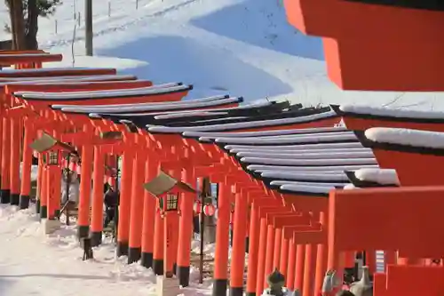 高屋敷稲荷神社の鳥居