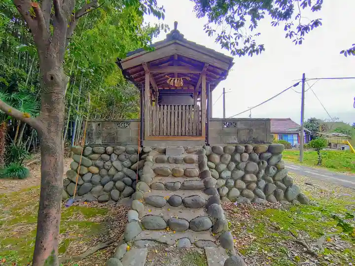 白山社(丹陽町九日市場)の本殿・本堂