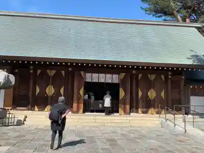 松陰神社の本殿・本堂