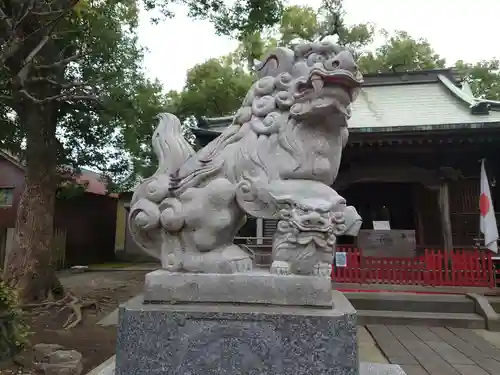 芳川神社の狛犬