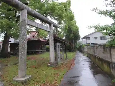 鹿島神社（葛生町）の鳥居