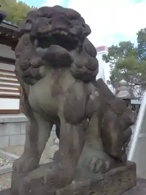 田中神社の狛犬