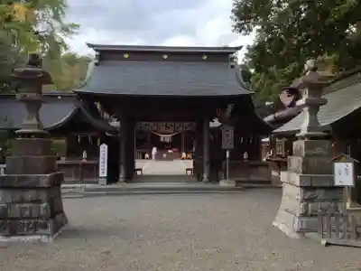 水戸八幡宮の山門・神門