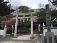 姥神大神宮の鳥居