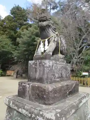 水戸八幡宮の狛犬