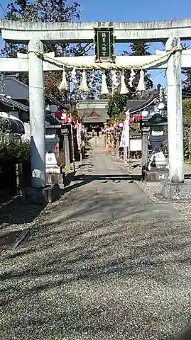 鶴峯八幡宮の鳥居