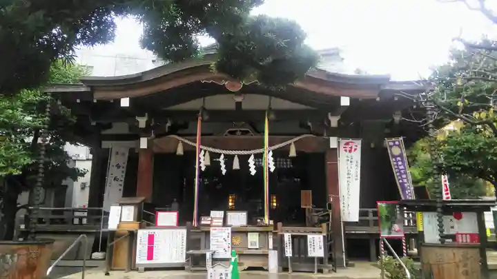 鳩森八幡神社の本殿・本堂