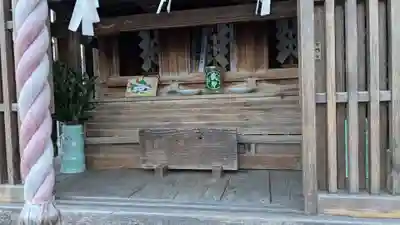 諏訪社の本殿・本堂