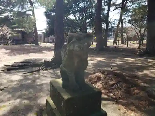 松原神社の狛犬