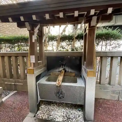 朝日神社の手水舎