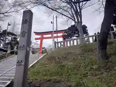 湯倉神社の鳥居