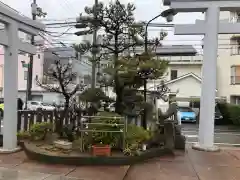 事代主神社の庭園