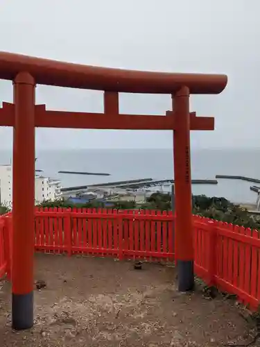 荒熊神社の鳥居