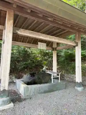 足寄神社の手水舎