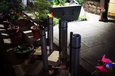 東海市熊野神社の手水舎