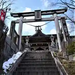 石都々古和気神社の鳥居