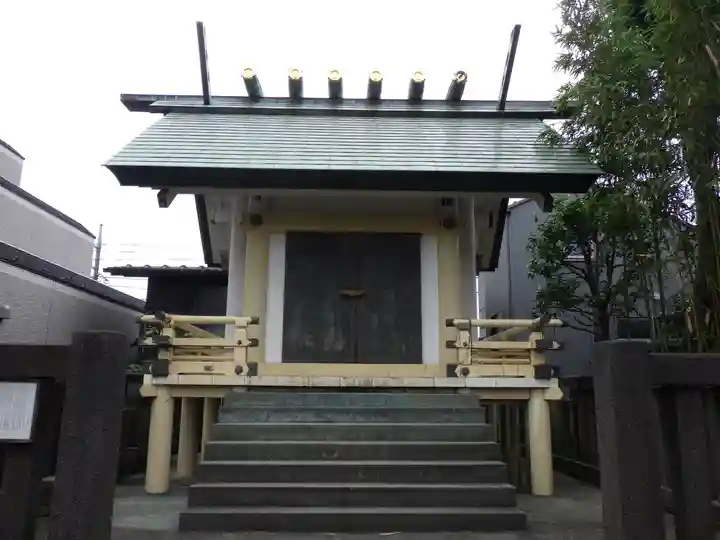 嶺天祖神社の本殿・本堂